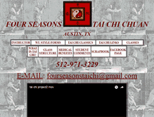 Tablet Screenshot of fourseasonstaichi.com